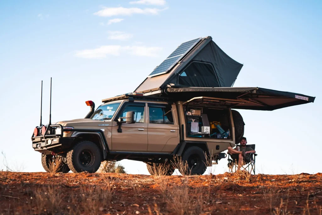 4x4 car rental Mongolia Toyota Land Cruiser